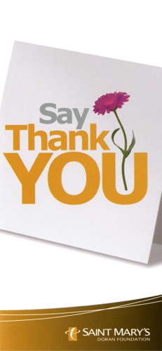 Say Thank You  A Grateful Patients Program