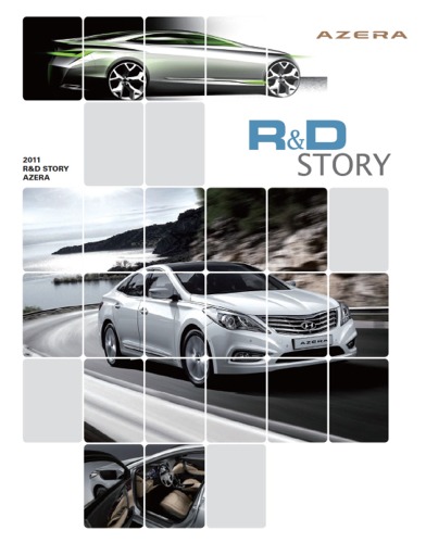 The Hyundai Motor AZERA Development Story Booklet