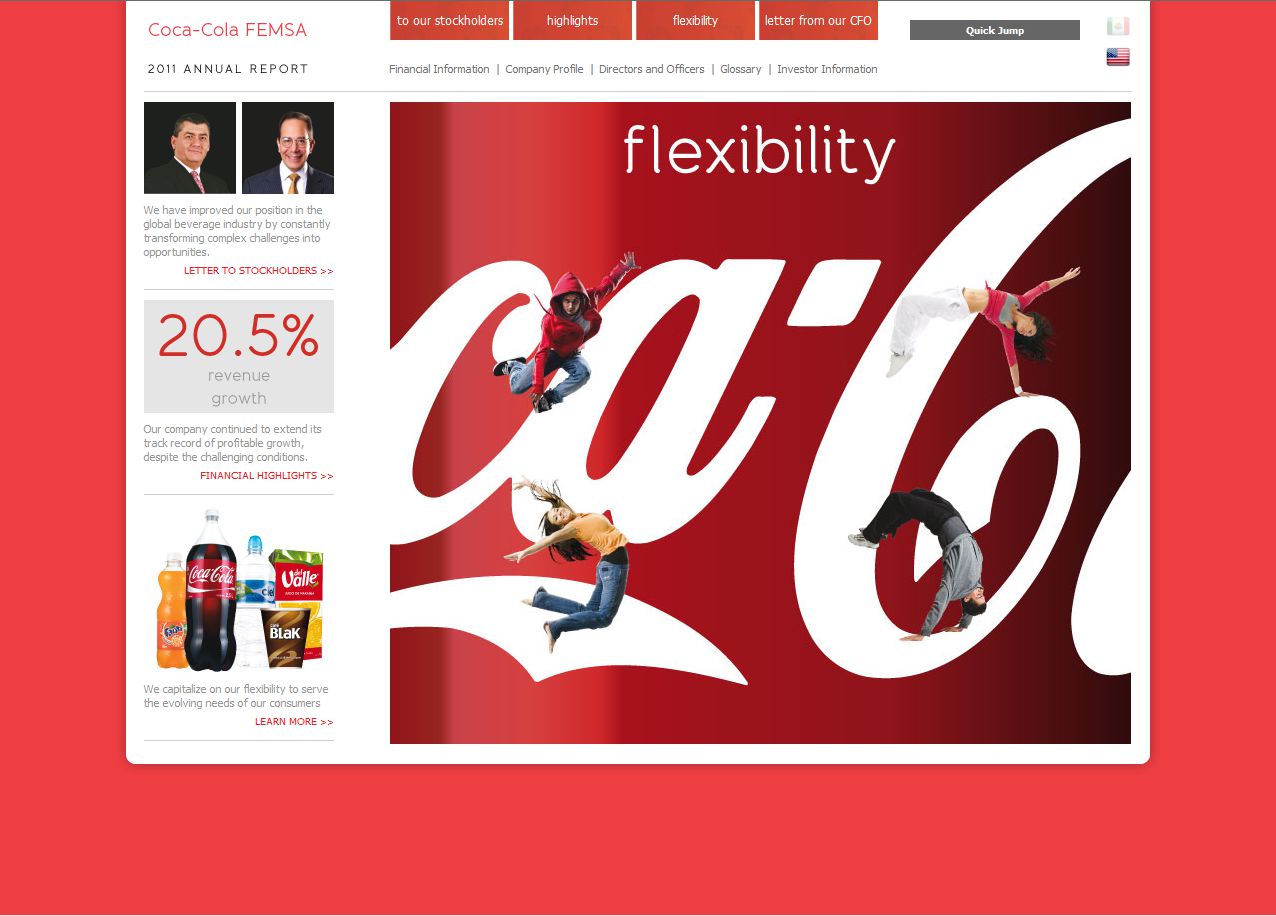Annual Report Analysis on Coca Cola Essay Sample