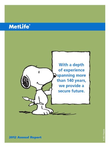 The Metlife 2012 Annual Report