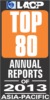 LACP 2013 Vision Awards Top 80 Regional Annual Report (Asia-Pacific) — Ranked #7