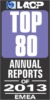 LACP 2013 Vision Awards Top 80 Regional Annual Report (Europe/Middle East/Africa) — Ranked #14
