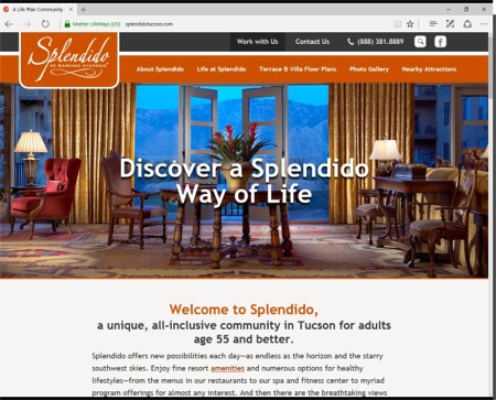 The Splendido Website