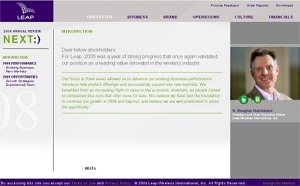 LACP 2008 Vision Awards Annual Report Competition