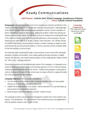 LACP 2009 Spotlight Awards Print, Video & Web Site Competition