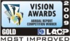LACP 2009 Vision Awards Regional Special Acheivement Winner