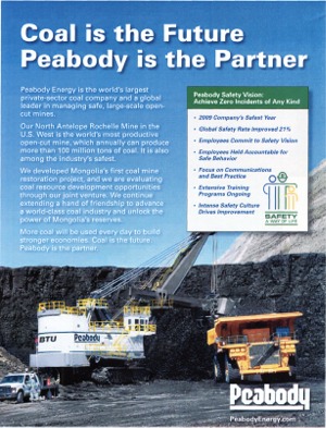 The Peabody Energy Asia Marketing Ad:
