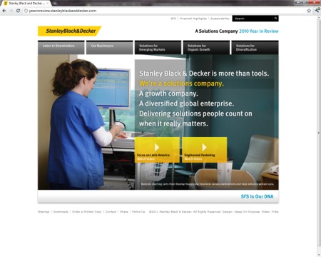 The Stanley Black & Decker 2010 Year in Review