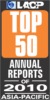 LACP 2010/11 Vision Awards Top 50 Regional Annual Report (Asia-Pacific) — Ranked #50