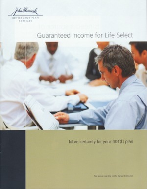 The Guaranteed Income for Life Select Plan Sponsor Brochure