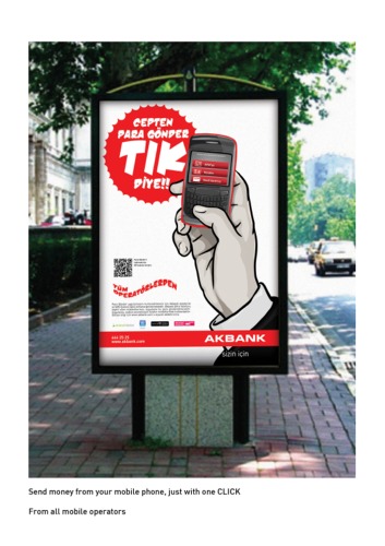 The Akbank Outdoor Billboard Ad Series