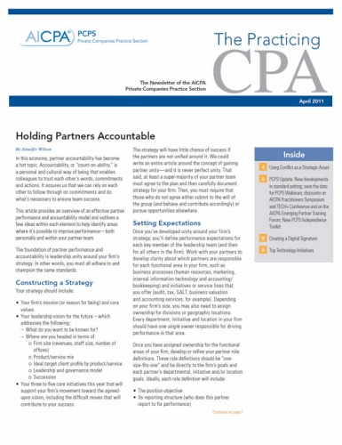 The Practicing CPA