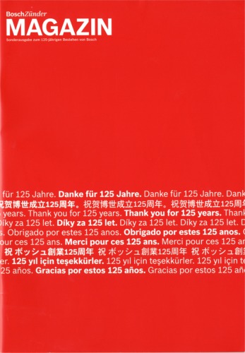 Robert Bosch Jubilumsmagazin