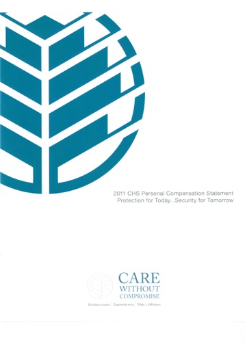 The 2011 CHS Personal Compensation Statement