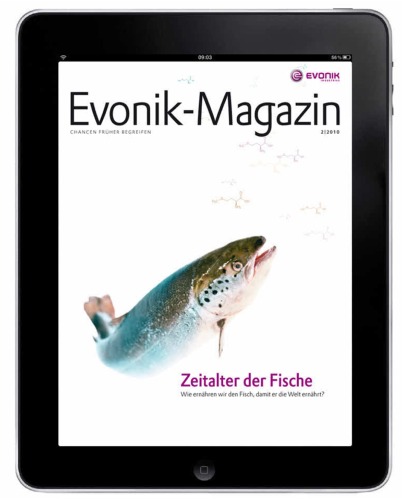 The Evonik-Magazin iPad App Kiosk