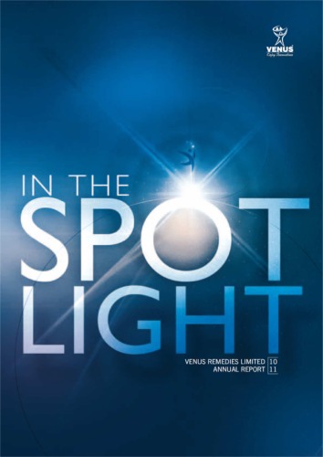 The Venus Remedies Limited 2010/11 Annual Report