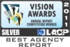 LACP 2011 Vision Awards Regional Special Acheivement Winner