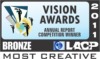 LACP 2011 Vision Awards Regional Special Acheivement Winner