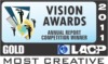 LACP 2011 Vision Awards Regional Special Acheivement Winner