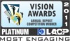 LACP 2011 Vision Awards Regional Special Acheivement Winner
