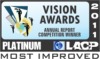 LACP 2011 Vision Awards Regional Special Acheivement Winner