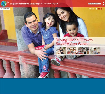 The Colgate-Palmolive 2011 Online Annual Report
