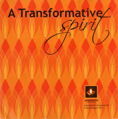 The Janashakthi Insurance PLC Annual Report 2012
