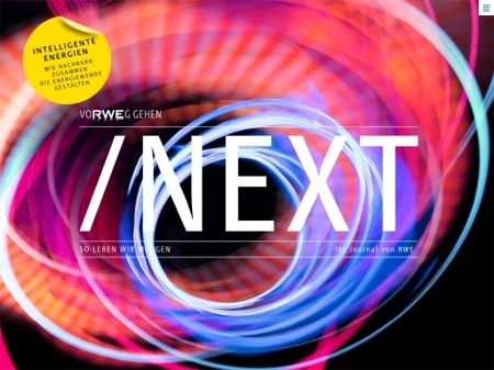 The RWE /NEXT iPad App