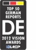 2012 Vision Awards Annual Report Competition Top 100