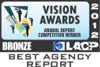LACP 2012 Vision Awards Regional Special Acheivement Winner