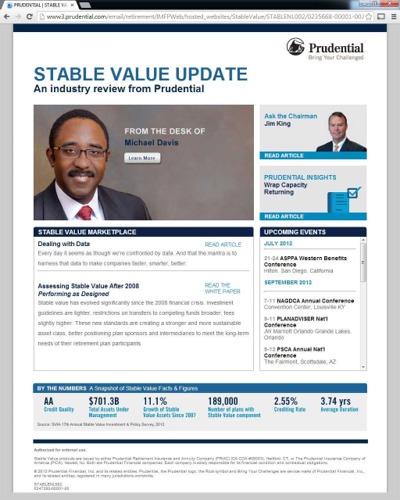 The Stable Value e-Newsletter