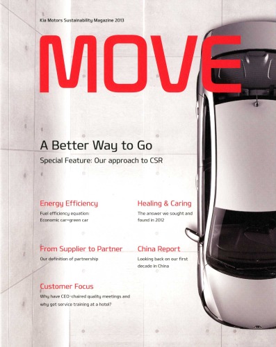 MOVE _ Kia Motors Sustainability Report 2013