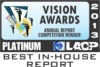 LACP 2013 Vision Awards Regional Special Acheivement Winner