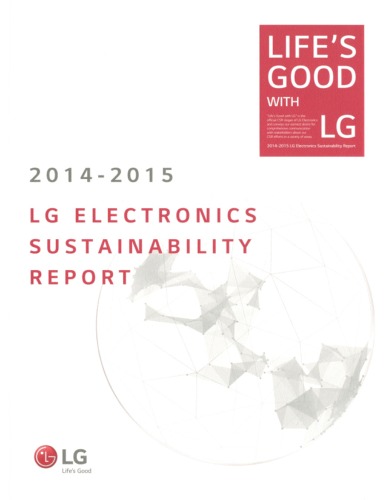 2014-2015 LG Electronics Sustainability Report