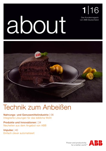 about. Das Kundenmagazin von ABB Deutschland