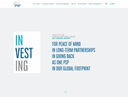 Public Sector Pension Investment Board (PSP Investments)