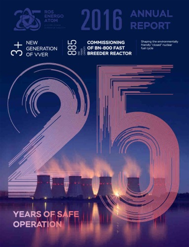 The Rosenergoatom Concern JSC Annual Report 2016