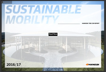 The Hankook Tire CSR Report 2016-17