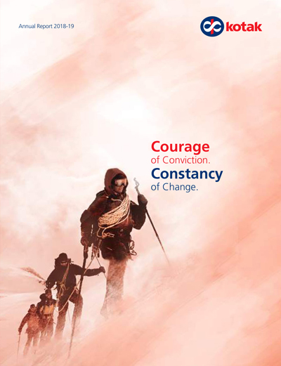 Courage of Conviction. Constancy of Change.