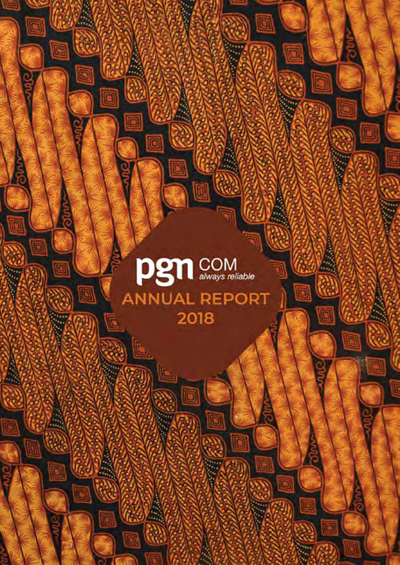 PT PGAS Telekomunikasi Nusantara Annual Report 2018