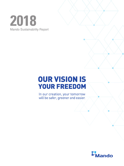 2018 Mando Sustainability Report