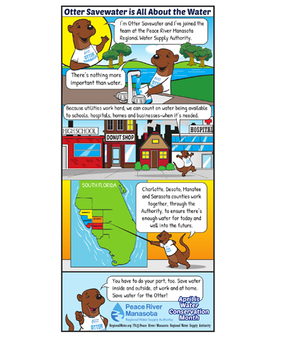 Otter Savewater promotes conservation