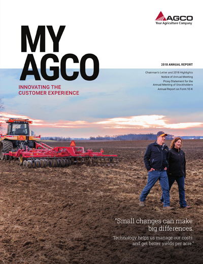 My AGCO: Innovating the Customer Experience