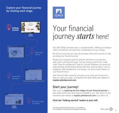 QAD, Inc. Financial Journey Campaign