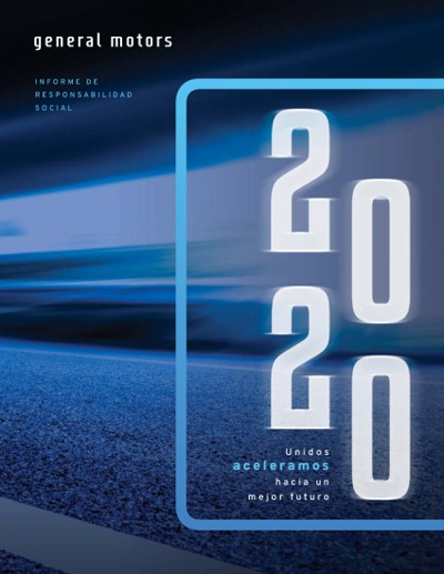 Corporate Social Responsibility Report 2020 / GENERAL MOTORS DE Mexico