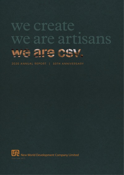 The New World Development Company Limited Annual Report 2020