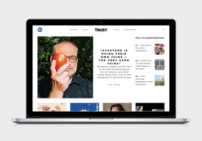 ABOUT TRUST Webmagazin