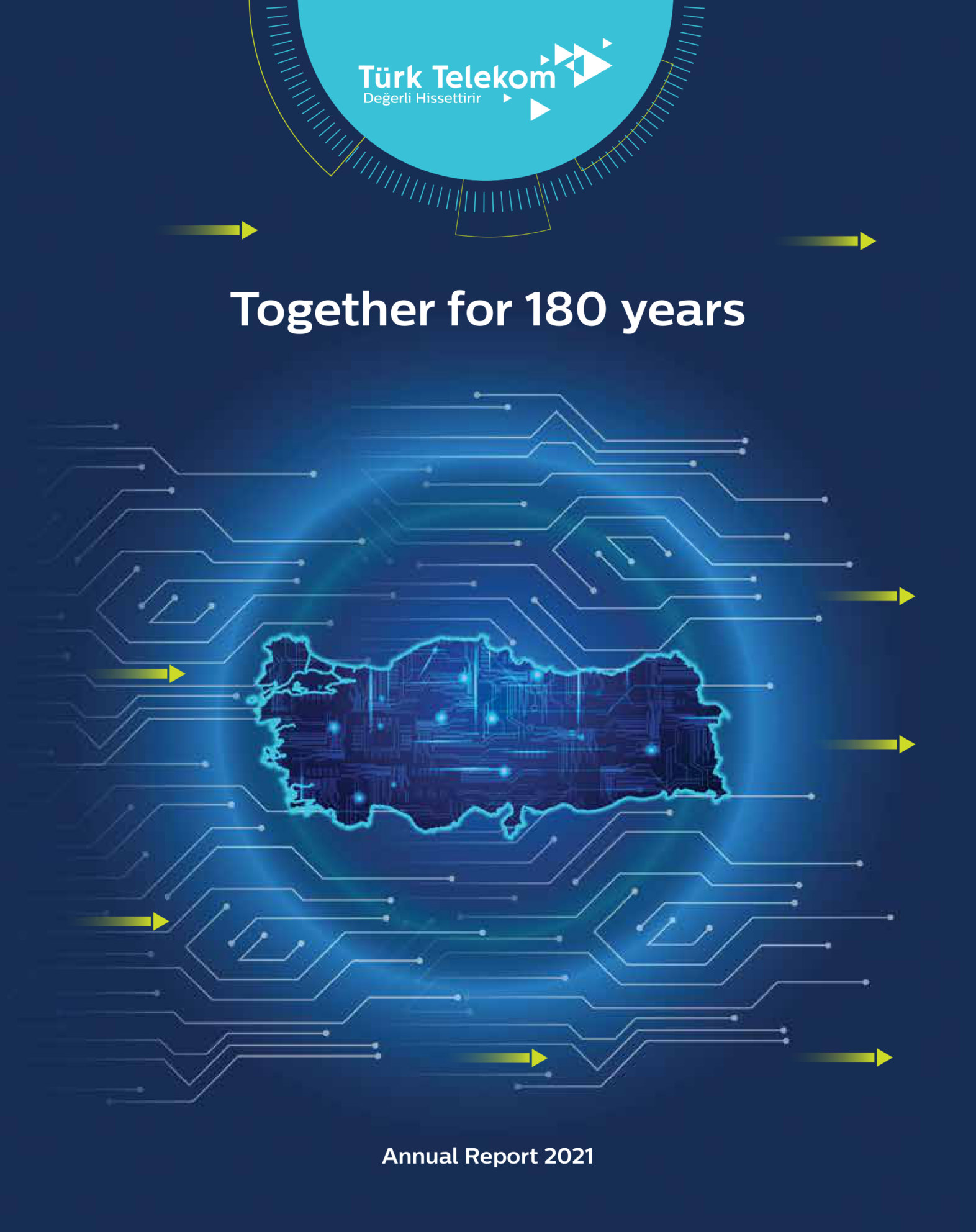 LACP 2021/22 Vision Awards Annual Report Competition TURK TELEKOM