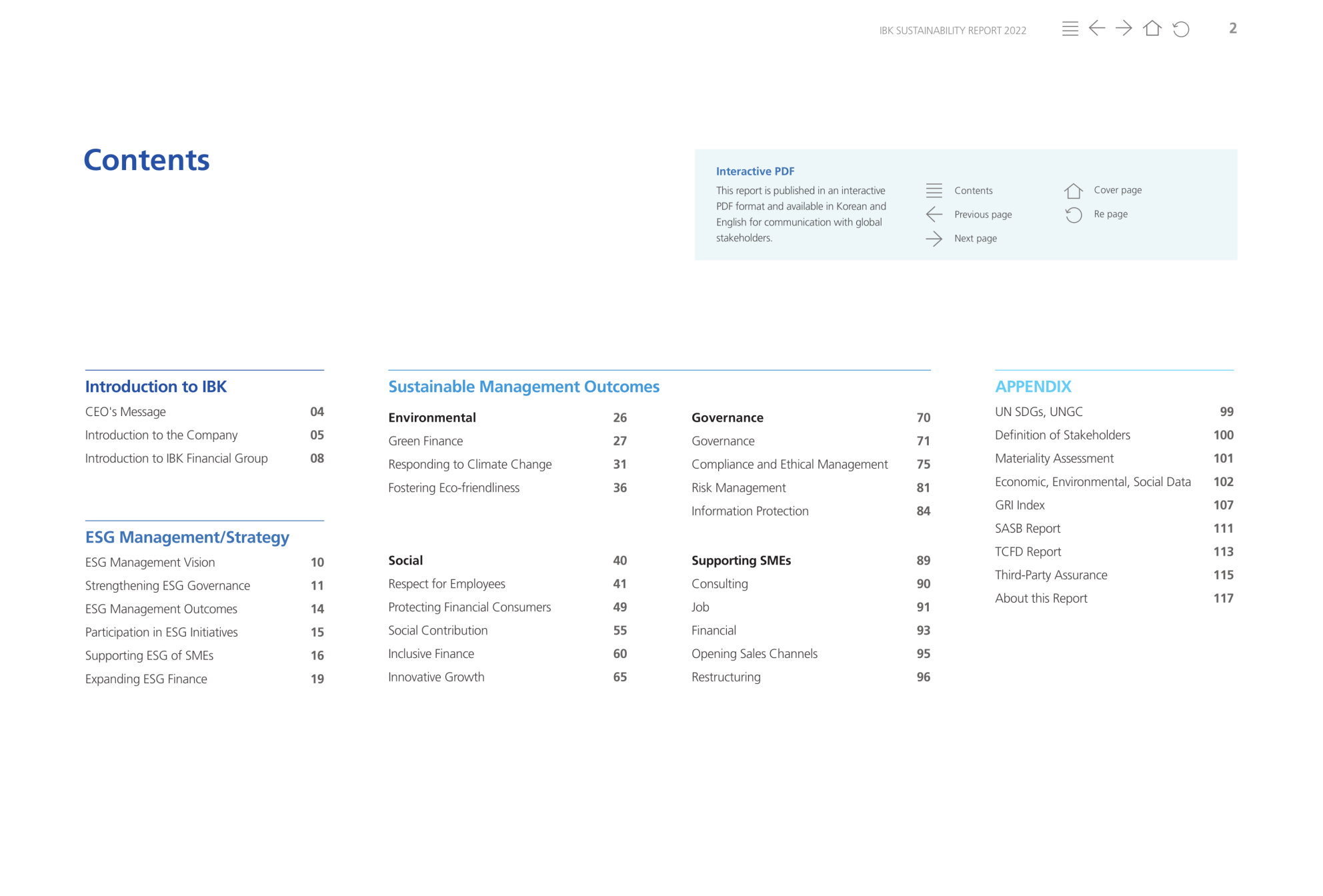 LACP 2021 Vision Awards Annual Report Competition | Industrial Bank of  Korea / KSA