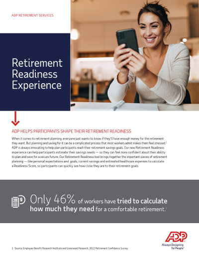 Retirement Readiness